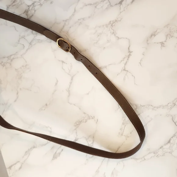 Gucci Vintage Sherry Line GG Bucket Bag